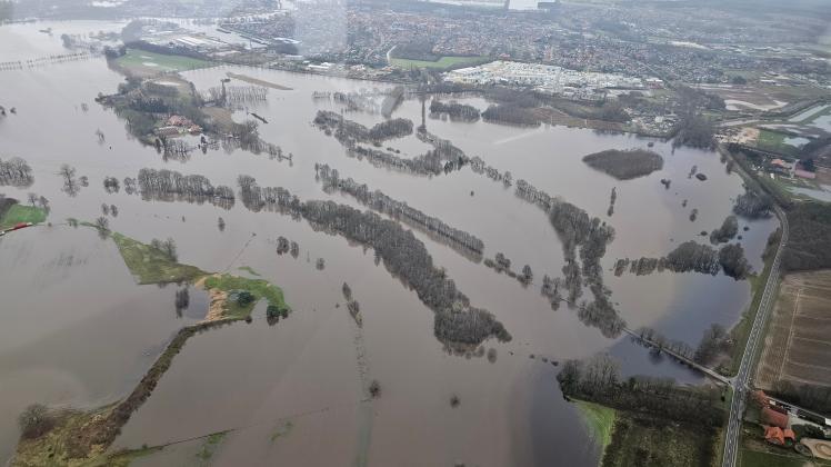 Schone Hochwasser Emsland Aktuell Ebenbild