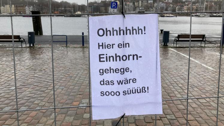 TBZ Flensburg greift gegen Einhörner an der Schiffbrücke durch