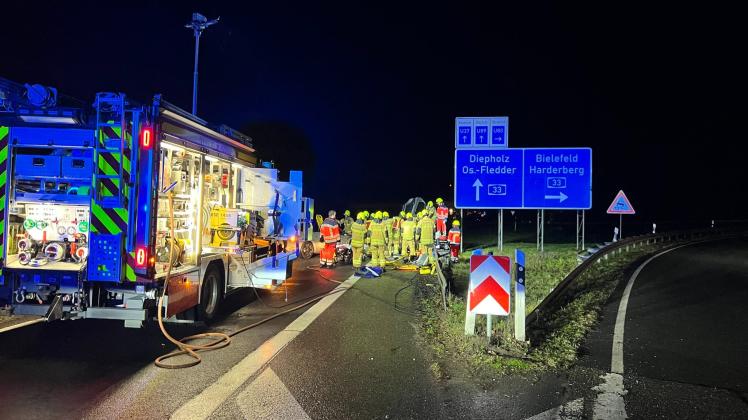 Mehrere Verletzte Bei Schwerem Unfall Auf A30 Bei Osnabrück | NOZ