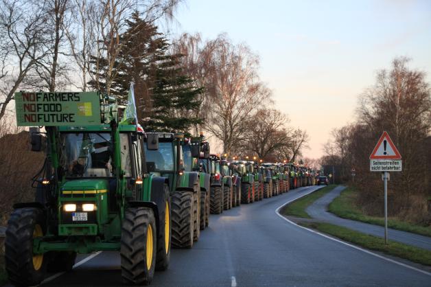 Generalstreik mit Treckern: Das planen die Landwirte in Rendsburg