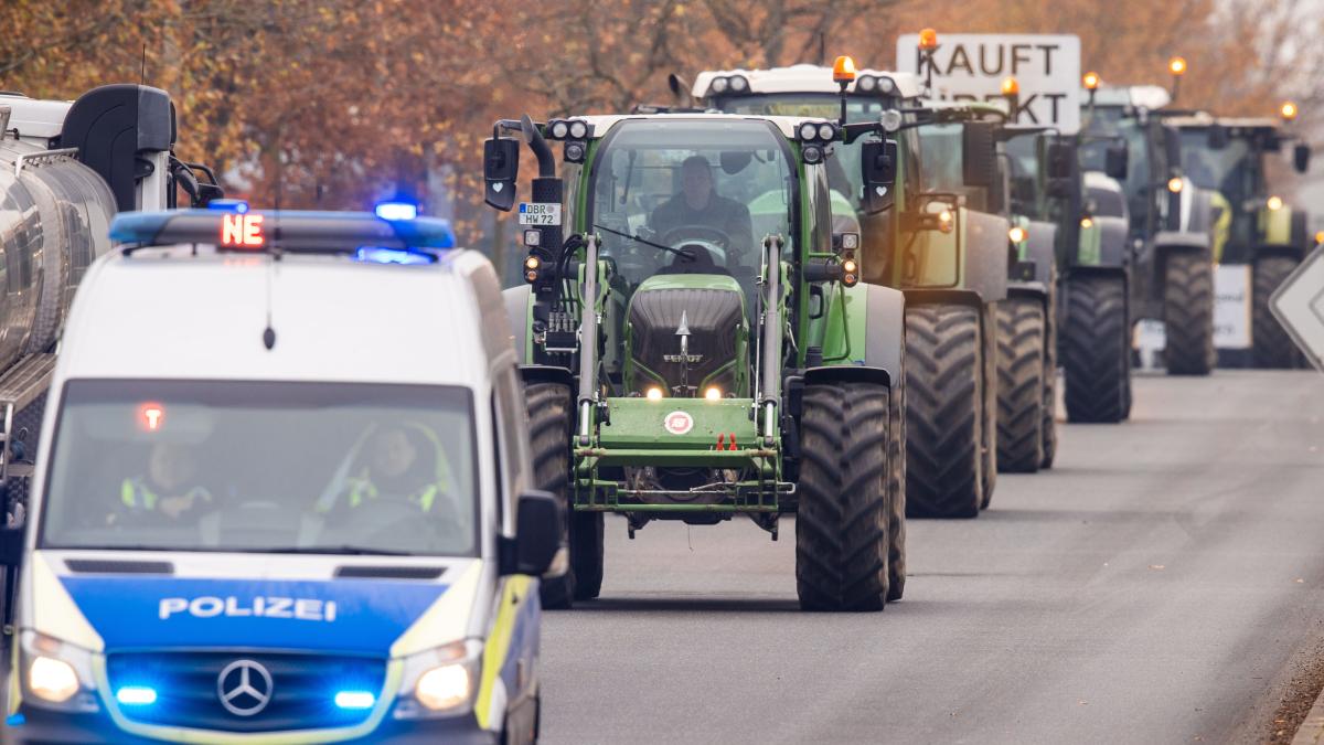 Schüler- Und Nahverkehr In MV Von Streik Der Landwirte Betroffen | SVZ