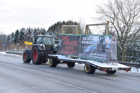 Die Bauernproteste In Itzehoe Und Im Kreis Steinburg In Bildern | SHZ