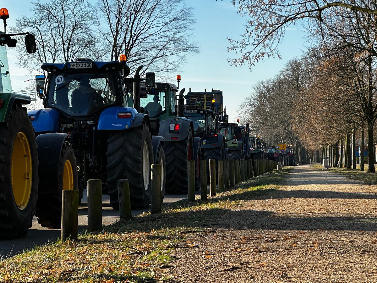 Diese Protestaktionen planen Landwirte im Osnabrücker Land