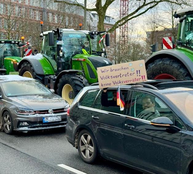 Überblick Zu Bauernprotesten: Das War Im Norden Am Montag Los | SVZ