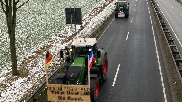 Kanaltunnel Rendsburg: Kreis untersagt unangemeldete Bauernproteste