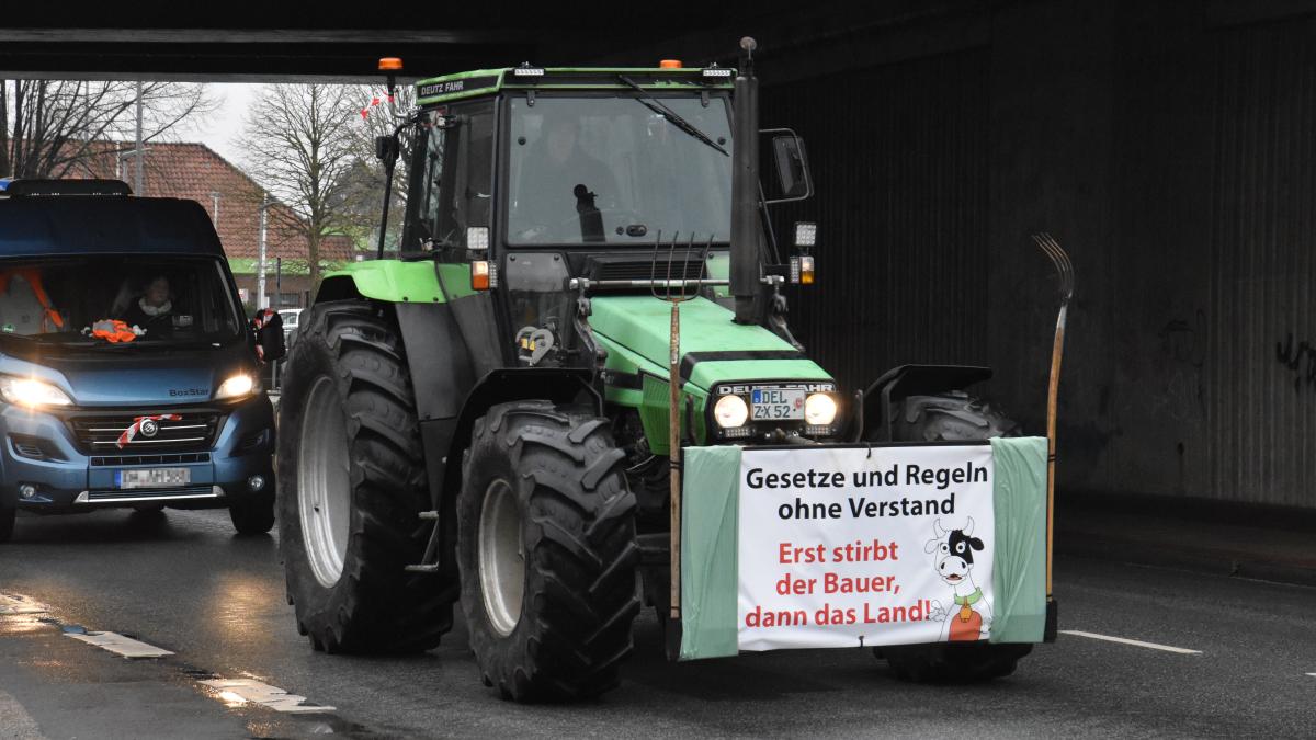 Gefährliche Aktionen Bei Bauernprotest An Der A28 In Delmenhorst | DKO