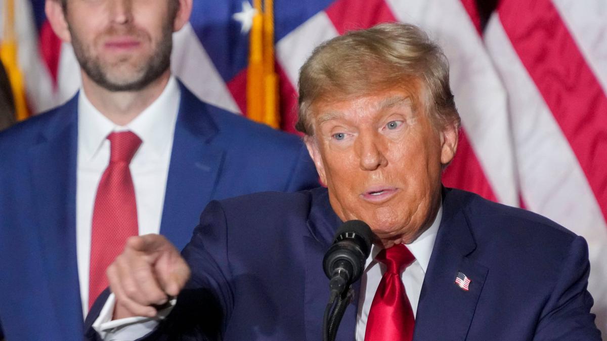 Nach Sieg bei Vorwahl in Iowa Was USBürger zu Trump sagen NOZ
