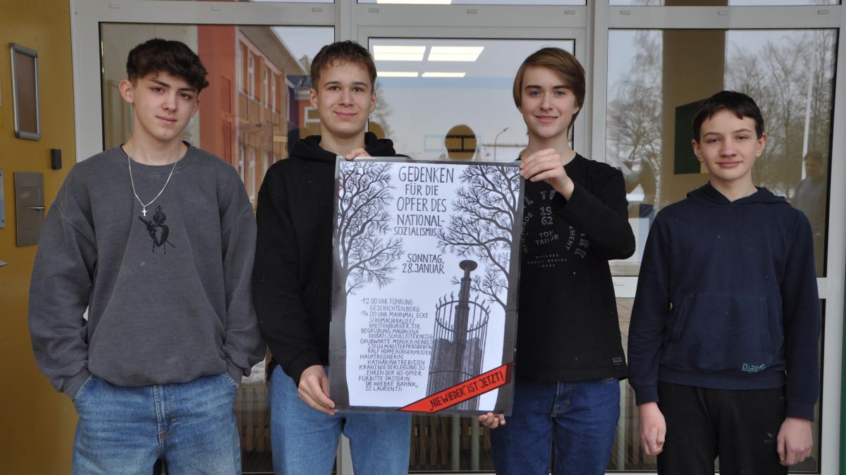 Schüler der SSG Itzehoe planen Gedenktag für Opfer der NSZeit