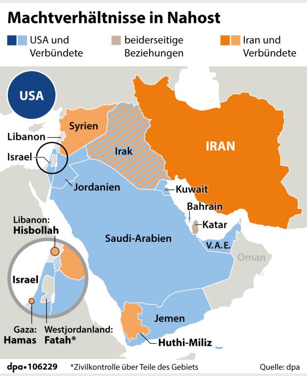 Naost Raketen aus dem Iran: Die wichtigsten Waffen im Nahen Osten