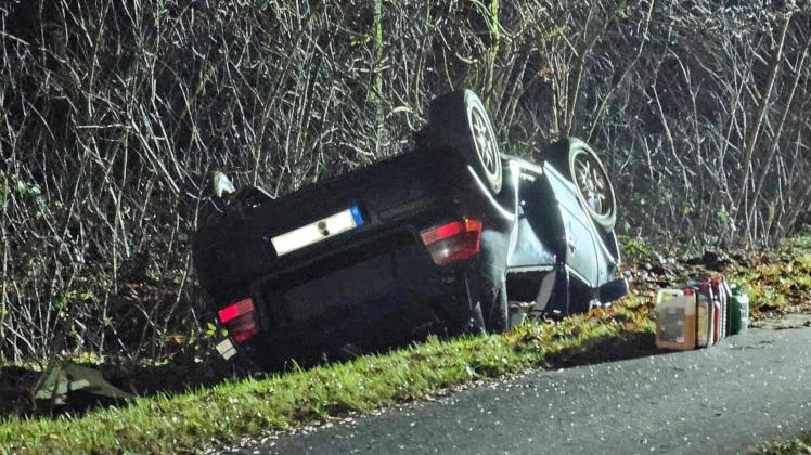 Auto überschlägt Sich: Unfall Auf Der B70 In Meppen-Hemsen | NOZ