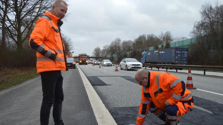 Frostschäden Auf A23: Reparaturen Zwischen Pinneberg Und Elmshorn | SHZ