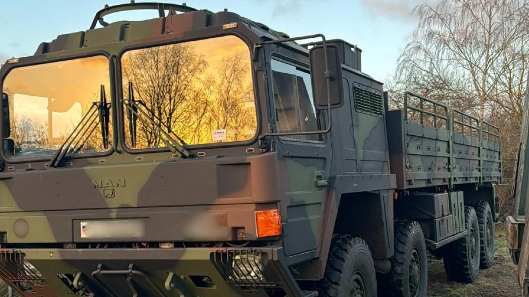 Bundeswehr-Lkw nach Diebstahl in Schwerin weiterhin spurlos verschwunden