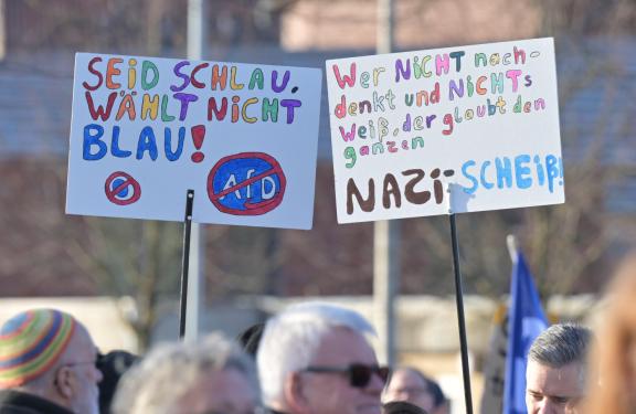 Schleswig Demonstriert Gegen Rechtsextremismus | SHZ