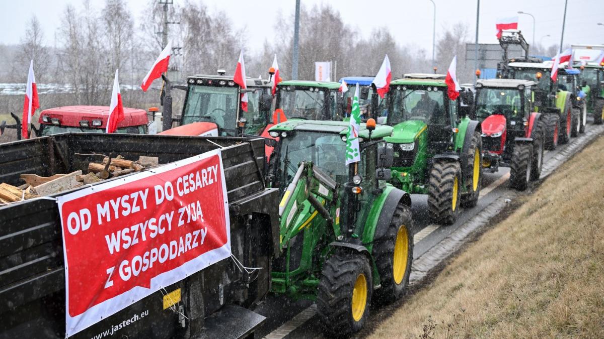 Strajk rolników w całej Polsce |  SZZ