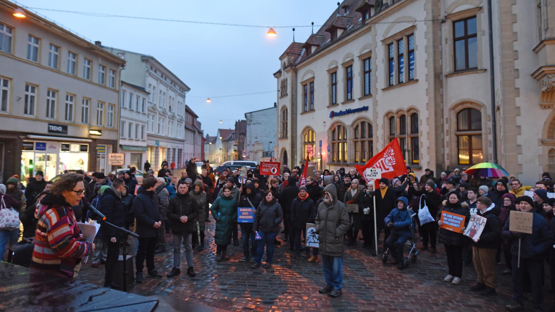 Demo für Demokratie in Güstrow und Bützow