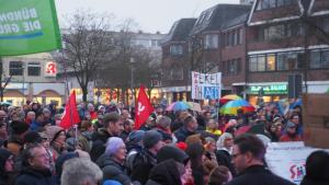 Demo für bunte Vielfalt in Uetersen