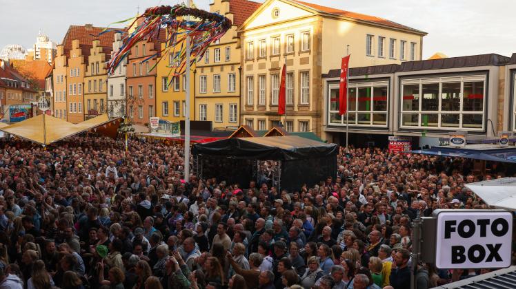 Wie lange hat die Maiwoche in Osnabrück geöffnet?