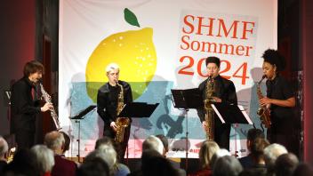 Das internationale Hanse Saxophon Quartett ließ schon mal die gesamte Spannbreite der Musik hören, die aus Saxophonen rauszuholen ist.