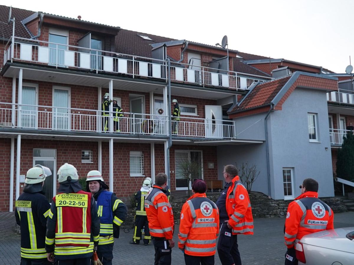 Wohnungsbrand in Melle: Zigarette löst Feuerwehreinsatz aus | NOZ