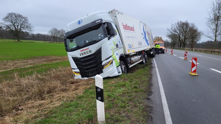 Nach Lkw-Unfall: B70 Bei Altenlingen Wieder Frei | NOZ