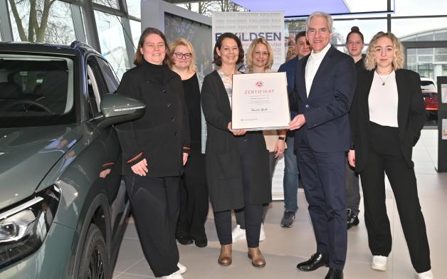 Ausbildung im Itzehoer Autohaus Eskildsen ausgezeichnet | SHZ