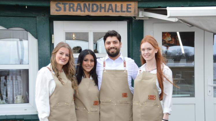 Die „Strandhalle“ in Arnis mit regionaler und türkischer Küche