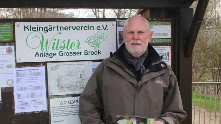 Rainer Stolze 40 Jahre Mitglied Im Kleingartenverein Wilster | SHZ