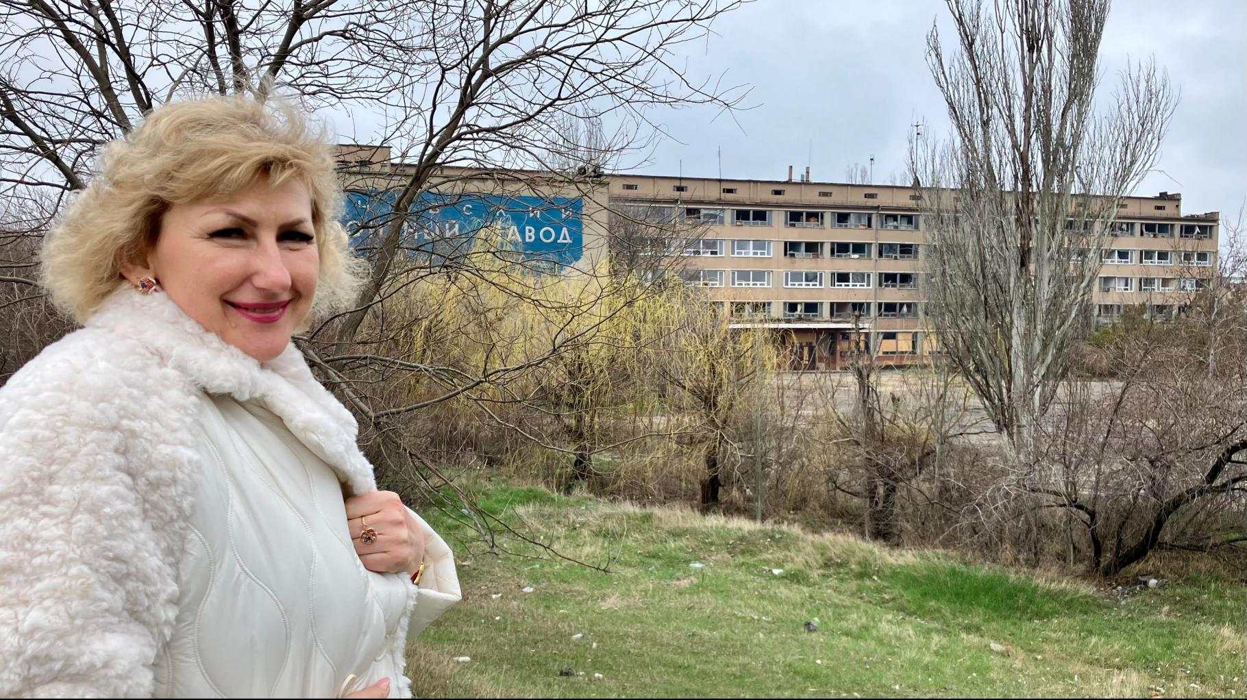 Bauamtschefin Olena Lypach und die Kriegsschäden in Tschornomorsk