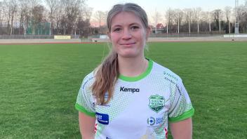 Handball Josefine Jakobsen Grün-Weiß Schwerin