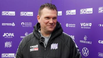 VfL Osnabrück Cheftrainer Koschinat nach dem Sieg gegen Wiesbaden