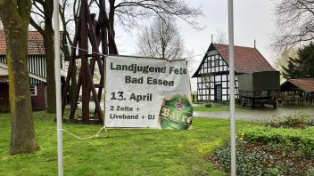 Landjugend Bad Essen lädt zur Fete am 13. April in Hüsede.