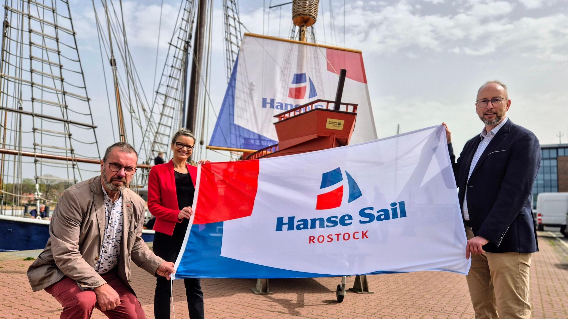 Hanse Sail Rostock präsentiert nach 26 Jahren neues Logo