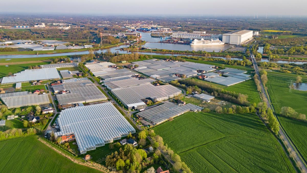 Wärme für Gewächshäuser Gärtner in Halte in der EnergieKlemme