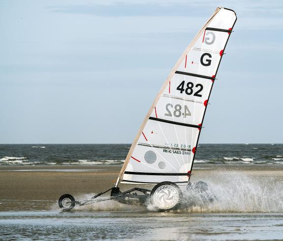 Die schönsten Bilder vom Strandsegeln in SPO