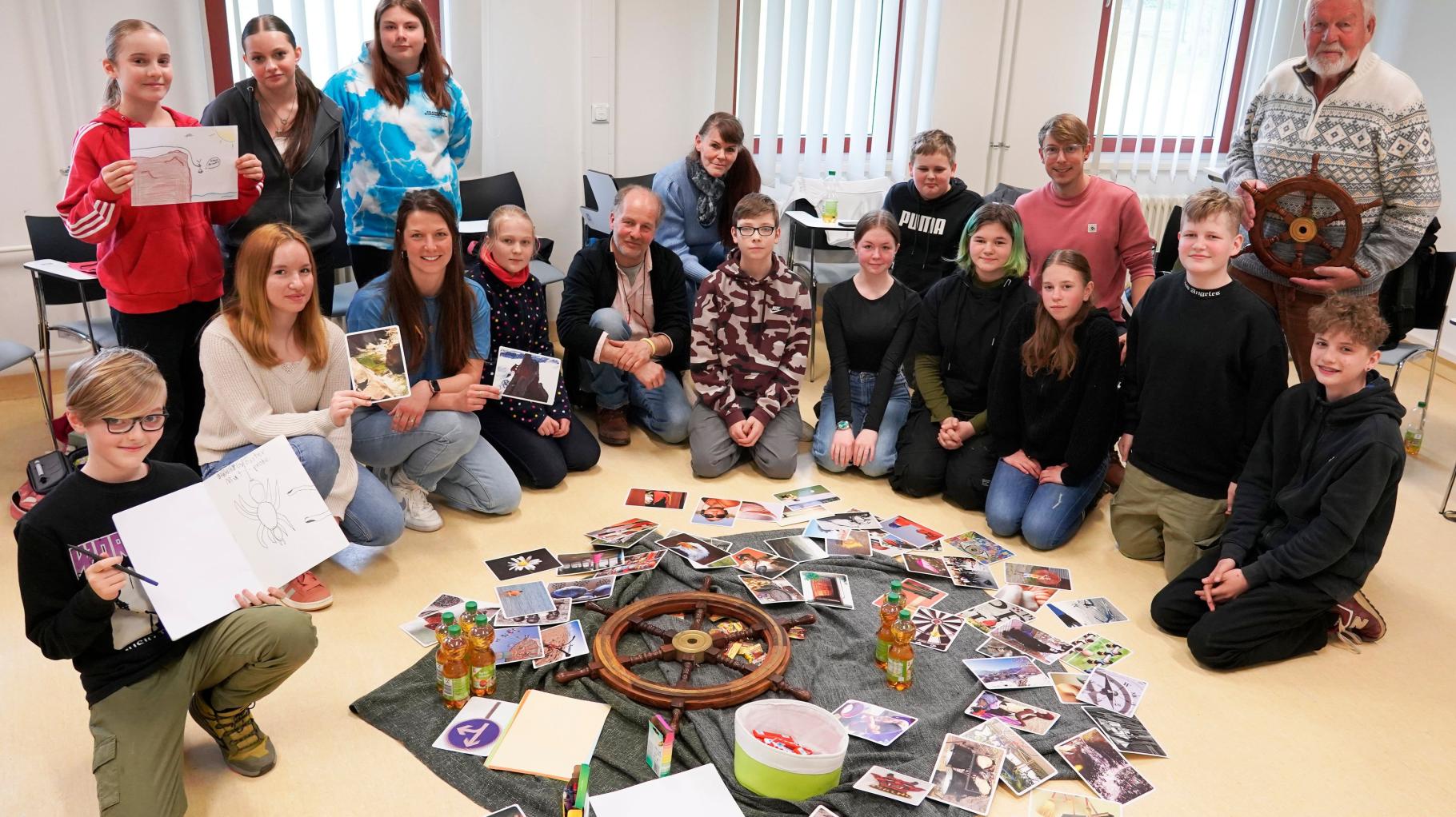 Rostocker Schüler lernen, mit schweren Zeiten umzugehen