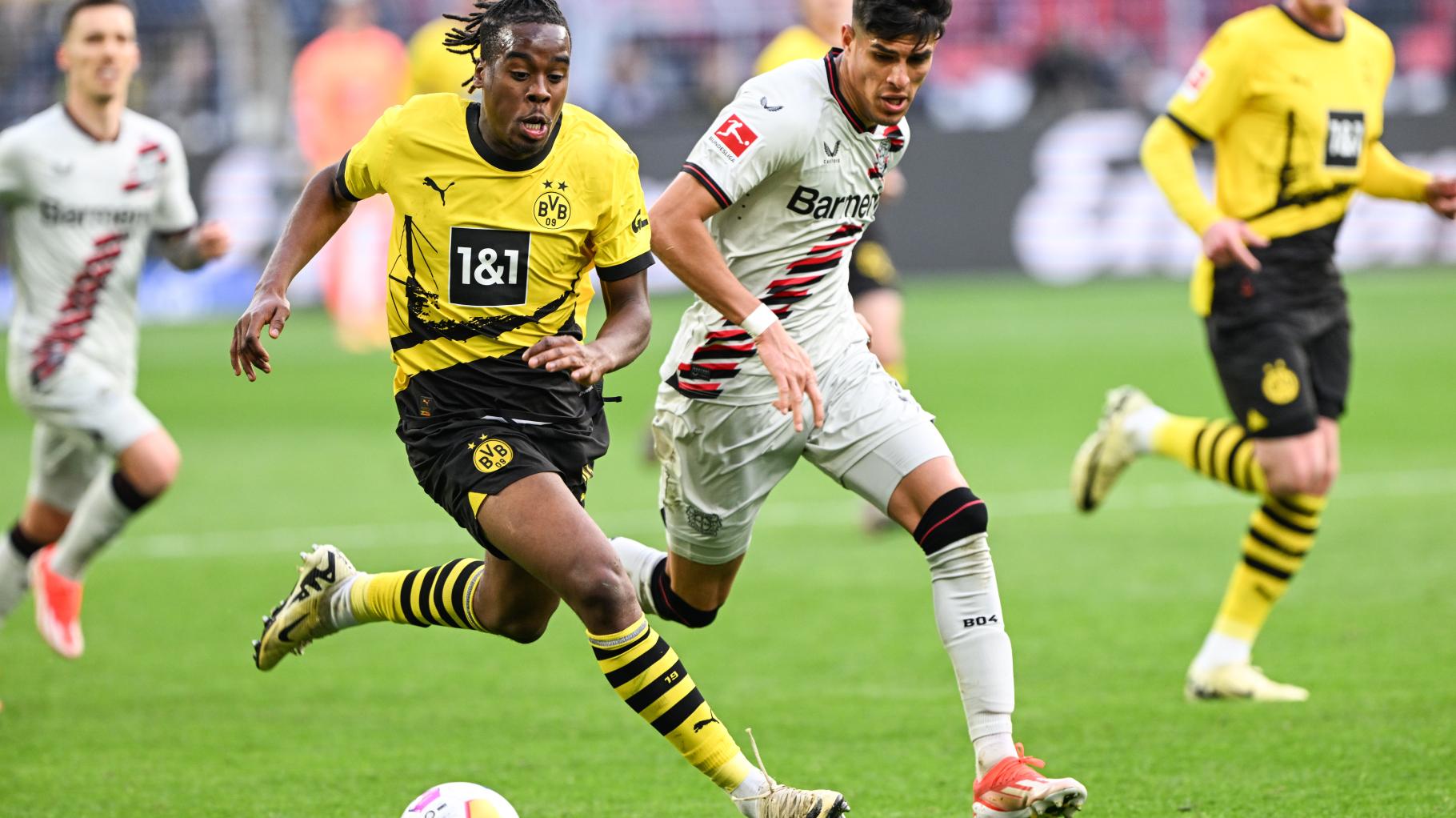 Rettendes Tor im letzten Moment: Leverkusen hält Ungeschlagen-Serie gegen Dortmund