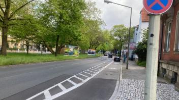 Auch am Heger-Tor-Wall in Osnabrück sind nun Parkplätze zu einem Radweg geworden.