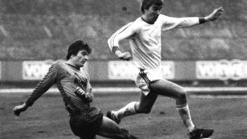 So stürmte Herbert Mühlenberg: Zwischen 1973 und 1978 erzielte „Mühle“ 64 Liga-Tore und bereitete Dutzende Treffer vor. 