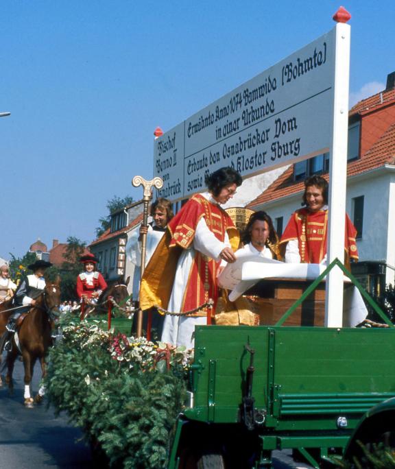 Bohmte wird 950 Jahre. So sah der Umzug zum 900. Geburtstag aus