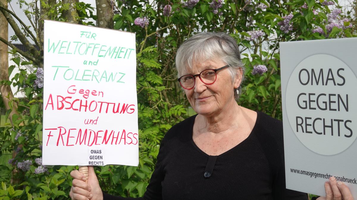 Omas gegen Rechts sind jetzt auch im Südkreis von Osnabrück aktiv NOZ