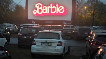 Barbie war nur einer der Blockbuster, die im Autokino gezeigt wurden.