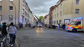 Die Feuerwehr konnte den Brand in der Wiesenbachstraße schnell löschen.
