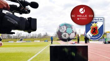 Im Livestream: Der SC Melle 03 spielt vor heimischer Kulisse gegen den SC BW 94 Papenburg.