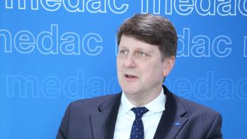 Volker Bahr, Pressesprecher des Wedeler Pharmakonzerns Medac.