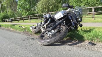Motorradfahrer nach Wendemanöver bei Ankum schwer verletzt