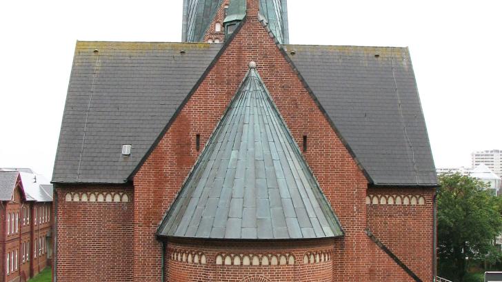 Die größte Kirche der Insel: Sankt Nicolai in Westerland. 