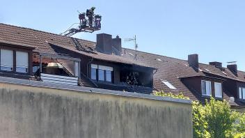 In einem Haus im Osnabrücker Stadtteil Voxtrup ist am Dienstagmittag ein Feuer ausgebrochen.