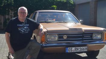 Vor fünf Jahren kaufte Rolf Hollmann seinem Schwiegersohn den Ford Tanus XL ab. 