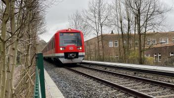 S-Bahn-Verkehr Wedel Blankenese