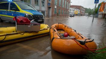 Überschwemmungen in Saarbrücken